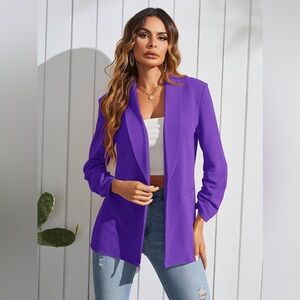 VINTAGE Kimberly Purple Blazer/Jacket